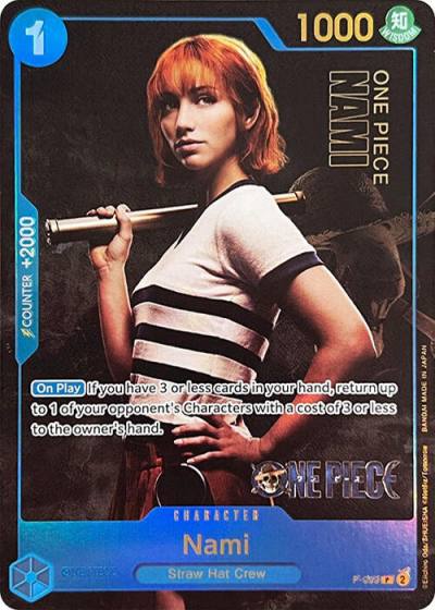 Nami (Premium Card Collection -Live Action Edition-) P-053 One Piece Promotion Cards Card
