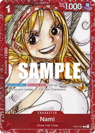 Nami (Premium Card Collection -ONE PIECE FILM RED Edition-) ST01-007 One Piece Promotion Cards Card