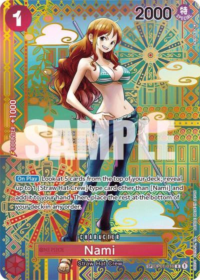 Nami (SP) OP01-016 Awakening of the New Era Card