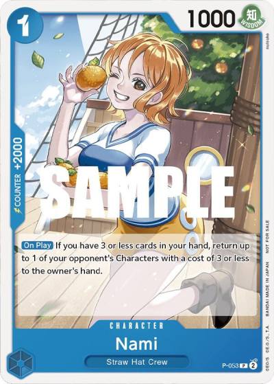Nami (Sealed Battle Kit Vol. 1) P-053 One Piece Promotion Cards Card