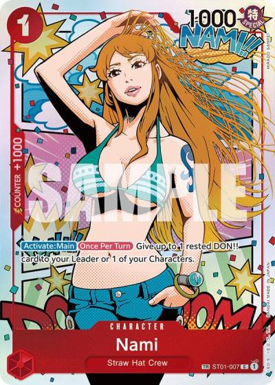 Nami (TR) ST01-007 Wings of the Captain Card