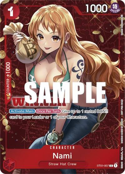 Nami (Tournament Pack Vol. 3) [Winner] ST01-007 One Piece Promotion Cards Card