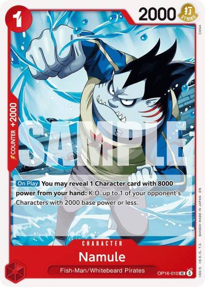 Namule OP16-010 The Time of Battle Card