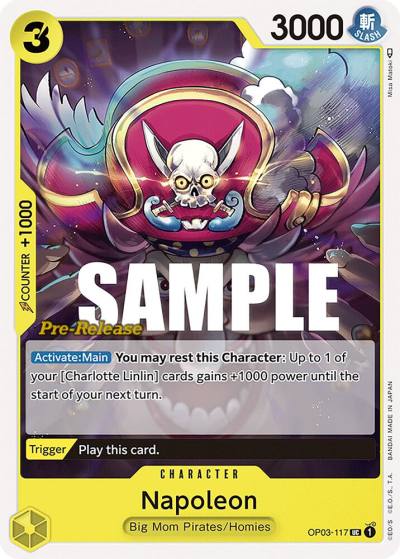 Napoleon OP03-117 Pillars of Strength Pre-Release Cards Card