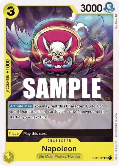 Napoleon OP03-117 Pillars of Strength Card
