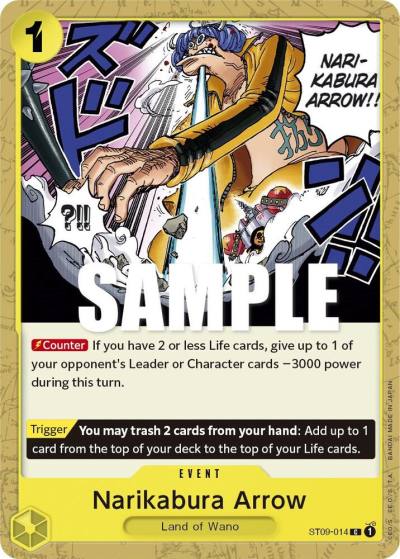 Narikabura Arrow ST09-014 Starter Deck 9: Yamato Card