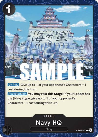 Navy HQ ST06-017 Starter Deck 6: Absolute Justice Card