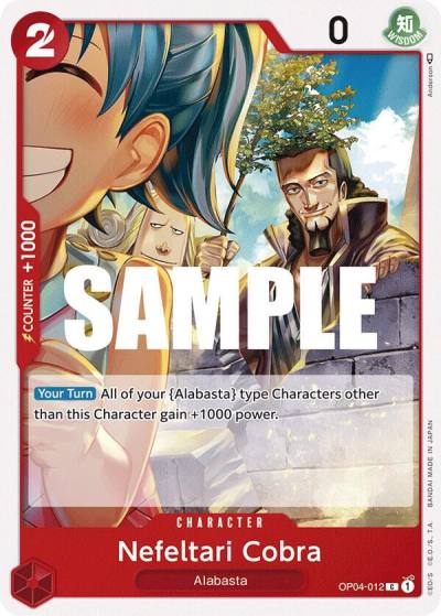 Nefeltari Cobra OP04-012 Kingdoms of Intrigue Card