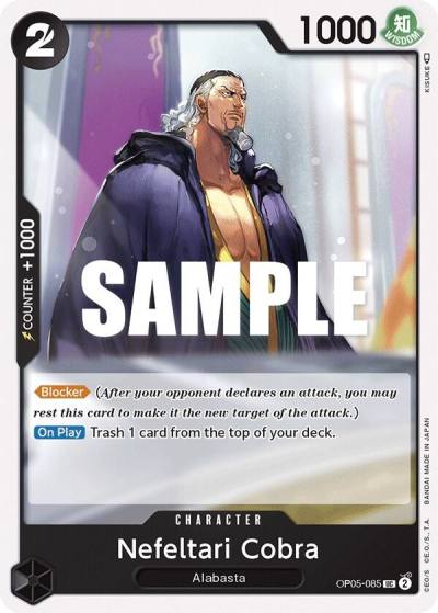Nefeltari Cobra OP05-085 Awakening of the New Era Card