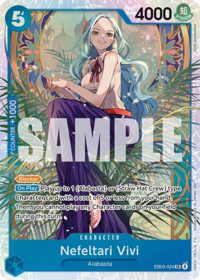 Nefeltari Vivi (024) EB03-024 Extra Booster: One Piece Heroines Edition Card
