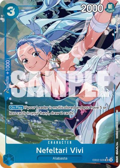 Nefeltari Vivi (Alternate Art) EB02-026 Extra Booster: Anime 25th Collection Card