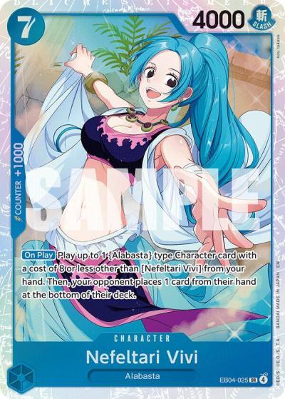 Nefeltari Vivi EB04-025 The Azure Sea's Seven Card