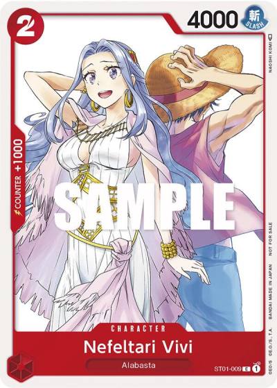 Nefeltari Vivi (OP-03 Pre-Release Tournament) [Participant] ST01-009 One Piece Promotion Cards Card