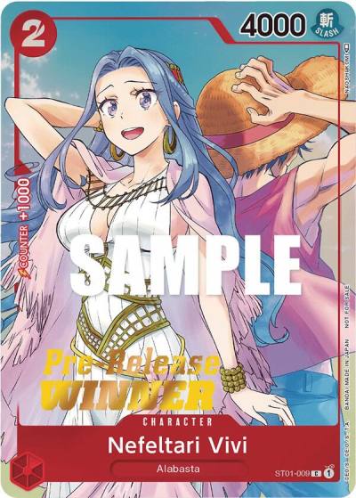 Nefeltari Vivi (OP-03 Pre-Release Tournament) [Winner] ST01-009 One Piece Promotion Cards Card
