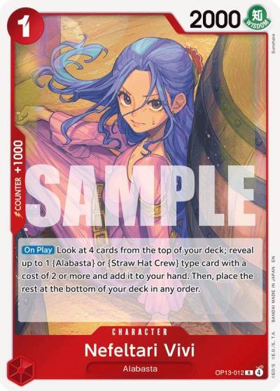 Nefeltari Vivi OP13-012 Carrying On His Will Card