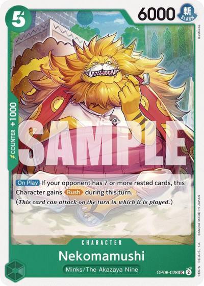 Nekomamushi OP08-028 Two Legends Card