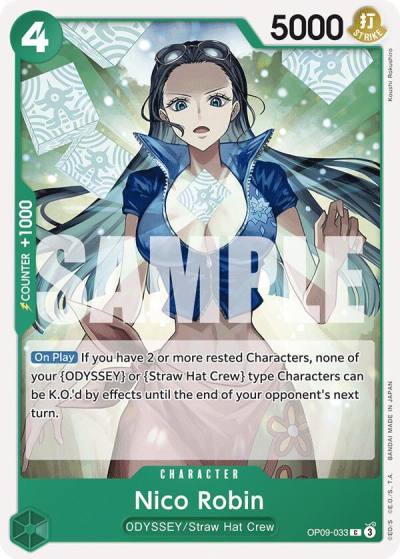 Nico Robin (033) OP09-033 Emperors in the New World Card