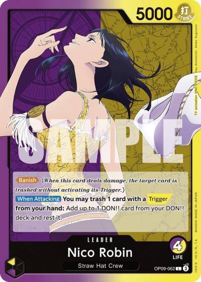 Nico Robin (062) OP09-062 Emperors in the New World Card