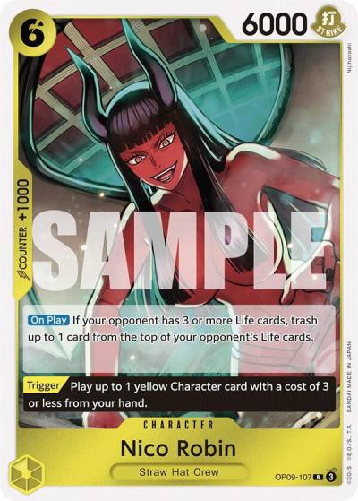 Nico Robin (107) OP09-107 Emperors in the New World Card