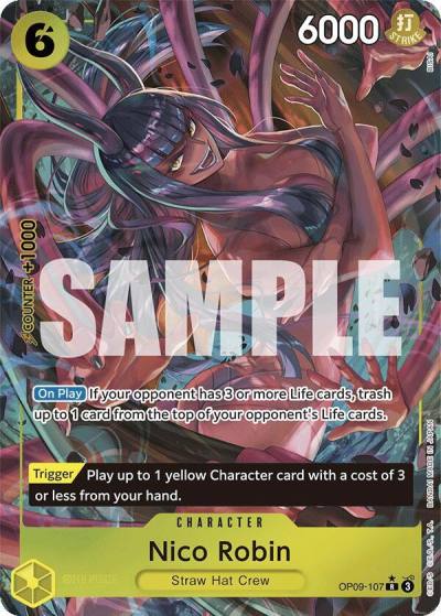 Nico Robin (107) (Parallel) OP09-107 Emperors in the New World Card