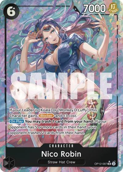 Nico Robin (Alternate Art) OP12-087 Legacy of the Master Card