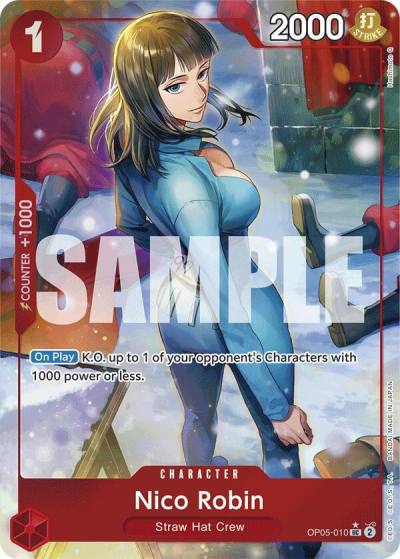 Nico Robin (Full Art) OP05-010 Premium Booster -The Best- Card