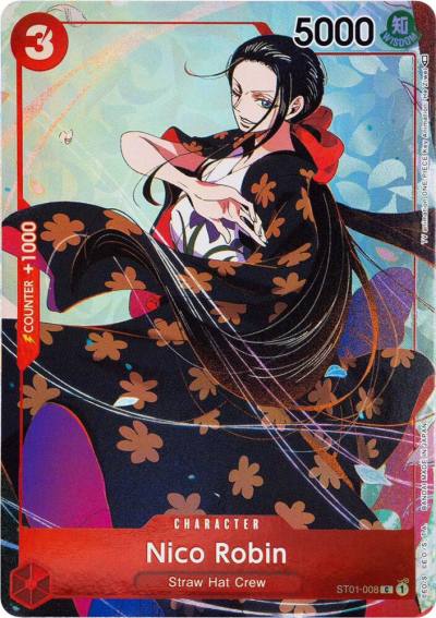 Nico Robin (Gift Collection 2023) ST01-008 One Piece Promotion Cards Card