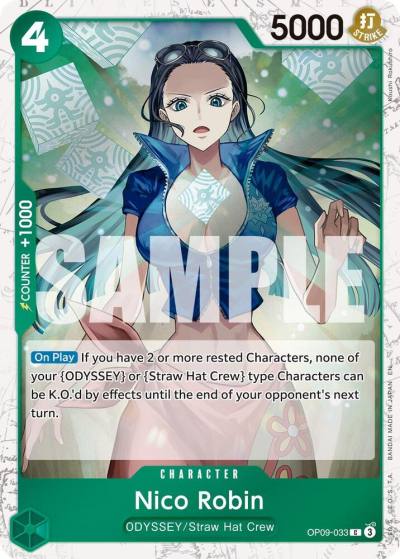 Nico Robin - OP09-033 (Pirate Foil) OP09-033 Premium Booster -The Best- Vol. 2 Card