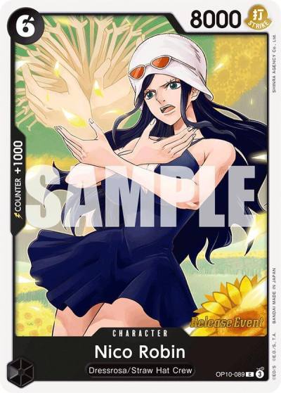 Nico Robin OP10-089 Royal Blood Release Event Cards Card