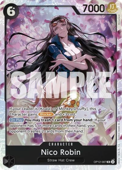 Nico Robin OP12-087 Legacy of the Master Card