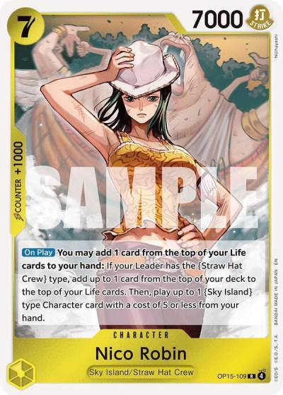 Nico Robin (OP15-109) OP15-109 Adventure on Kami's Island Card