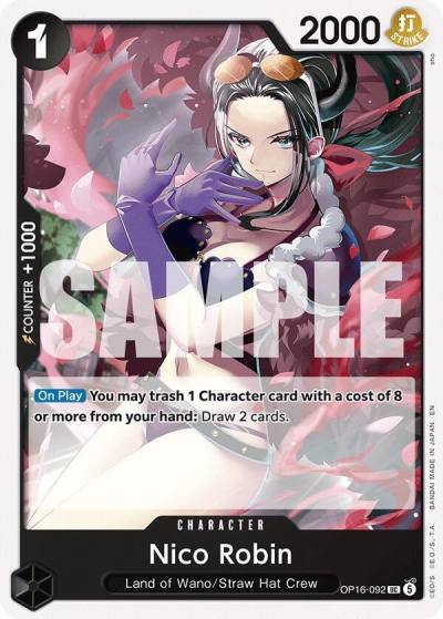 Nico Robin OP16-092 The Time of Battle Card