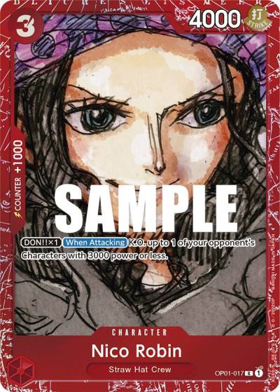 Nico Robin (Premium Card Collection -ONE PIECE FILM RED Edition-) OP01-017 One Piece Promotion Cards Card