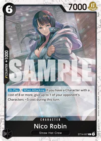 Nico Robin - ST14-007 (Pirate Foil) ST14-007 Premium Booster -The Best- Vol. 2 Card