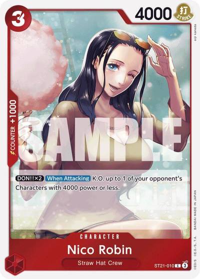 Nico Robin ST21-010 Starter Deck EX: Gear 5 Card