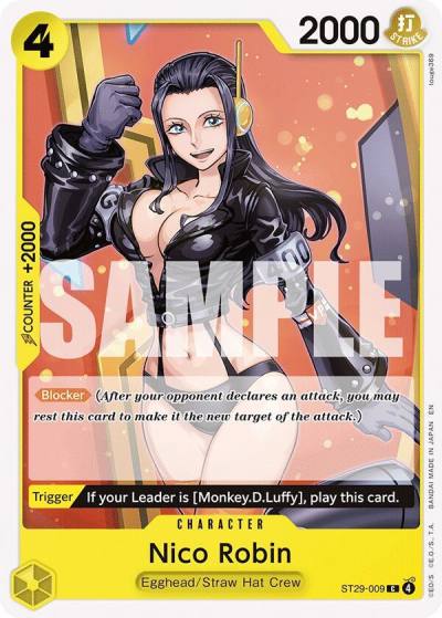 Nico Robin ST29-009 Starter Deck 29: Egghead Card