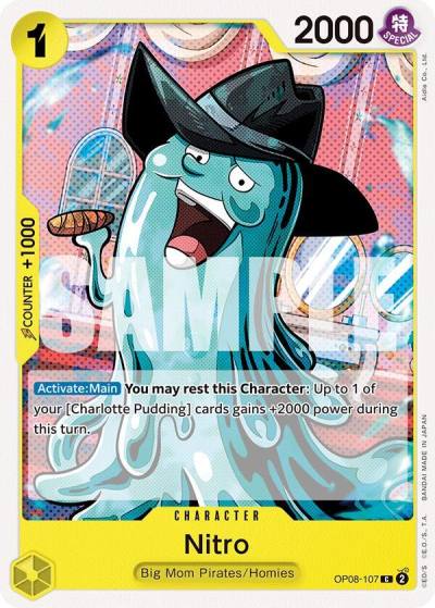 Nitro OP08-107 Two Legends Card