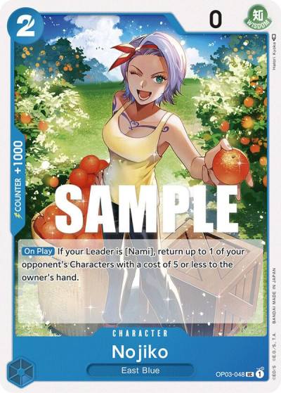 Nojiko OP03-048 Pillars of Strength Card