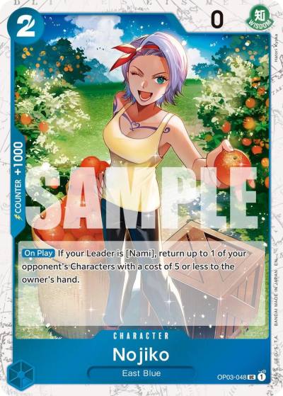 Nojiko (Pirate Foil) OP03-048 Premium Booster -The Best- Vol. 2 Card