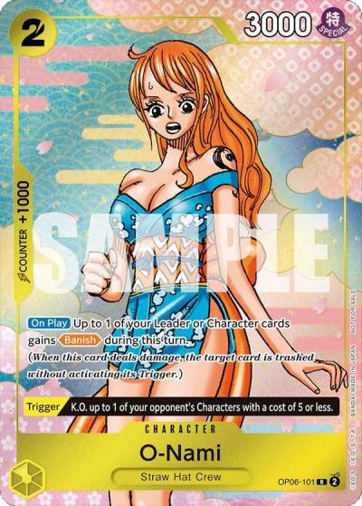 O-Nami (Event Pack Vol. 5) OP06-101 One Piece Promotion Cards Card