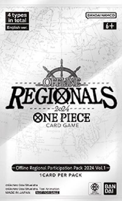 Offline Regional Participation Pack 2024 Vol. 1 One Piece Promotion Cards Card