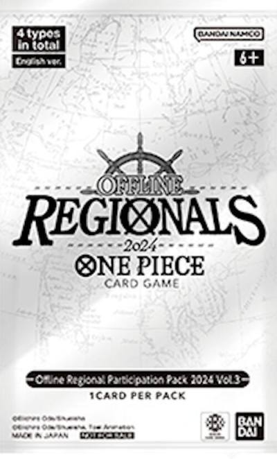 Offline Regional Participation Pack 2024 Vol. 3 One Piece Promotion Cards Card