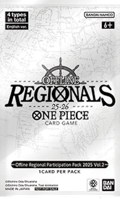 Offline Regional Participation Pack 2025 Vol. 2 One Piece Promotion Cards Card
