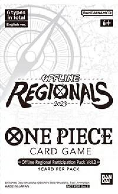 Offline Regional Participation Pack Vol. 2 One Piece Promotion Cards Card