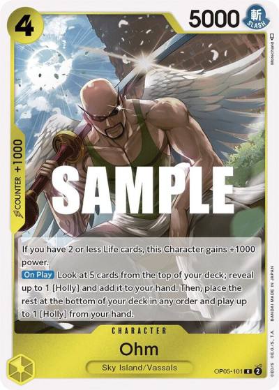 Ohm OP05-101 Awakening of the New Era Card