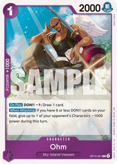 Ohm OP15-061 Adventure on Kami's Island Card