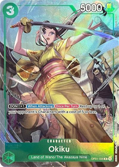 Okiku (Premium Card Collection -BANDAI CARD GAMES Fest. 23-24 Edition-) OP01-035 One Piece Promotion Cards Card