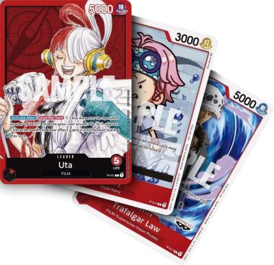 One Piece Film Red Uta Promo Pack One Piece Promotion Cards Card