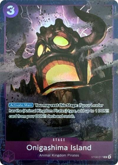 Onigashima Island (Premium Card Collection -Best Selection Vol. 2-) ST04-017 One Piece Promotion Cards Card