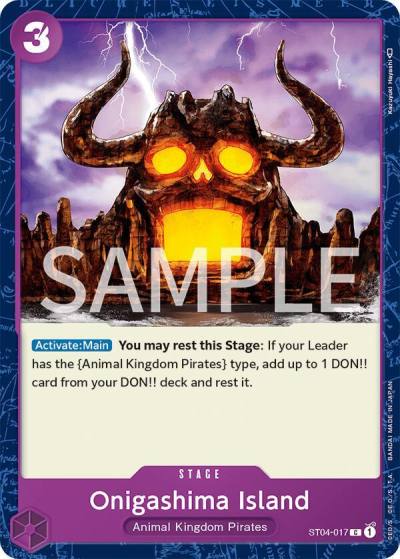 Onigashima Island ST04-017 Revision Pack Cards Card